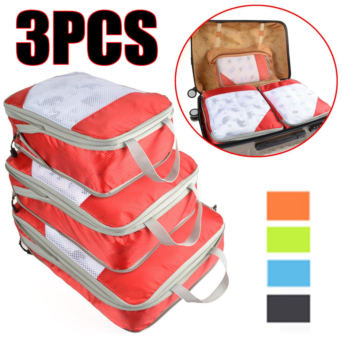 3PCS-Waterproof-Packing-Bags-Outdoor-Traveling-Luggage-Storage-Bag-Clothes-Bags-1603720-1