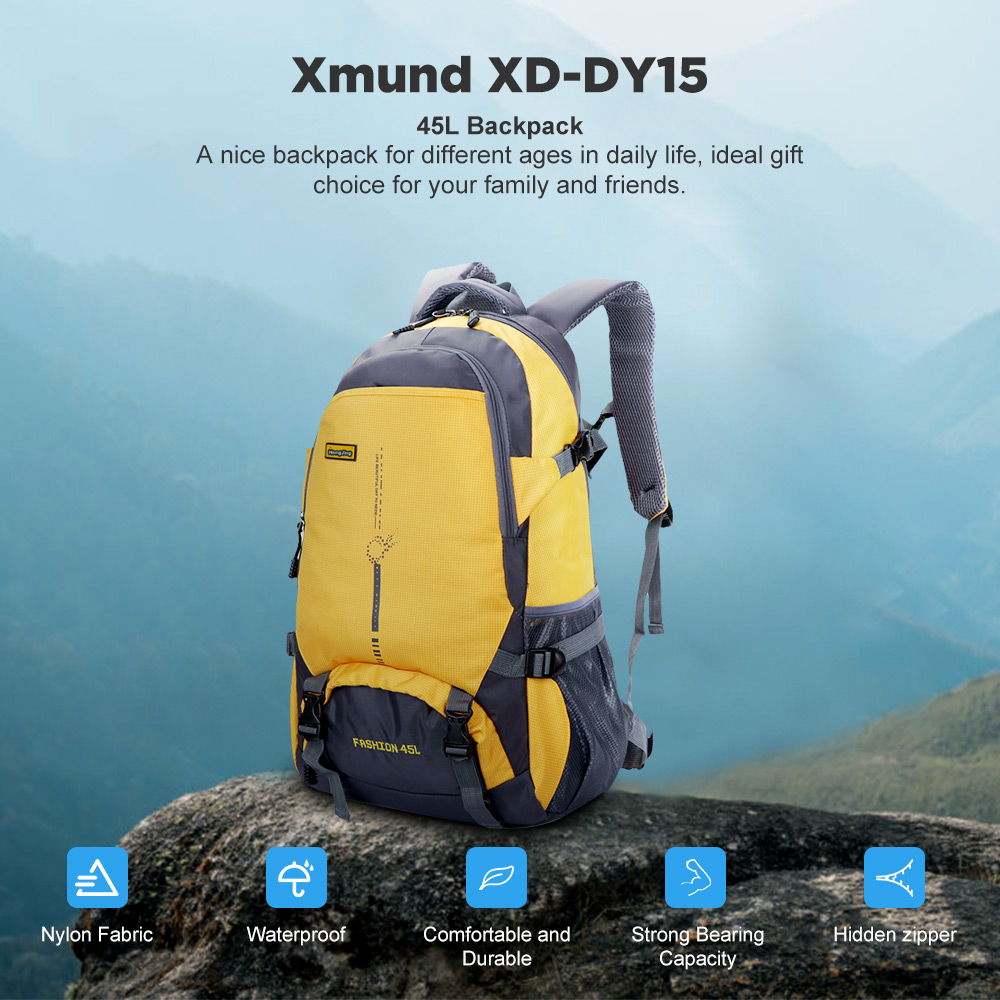 45L-Backpack-Waterproof-Nylon-Shoulder-Bag-Leisure-Camping-Travel-Climbing-Bag-1525919-1