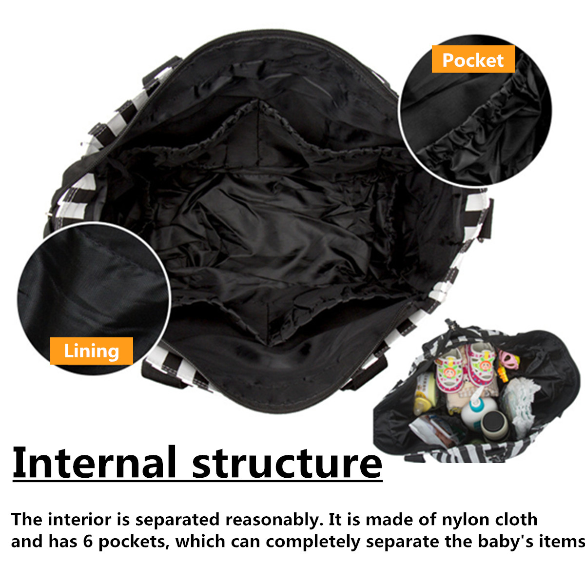 5-Pcs-Baby-Diaper-Bag-Mummy-Bag-Camping-Travel-Sorage-Bag-Nappy-Handbag-1649283-3
