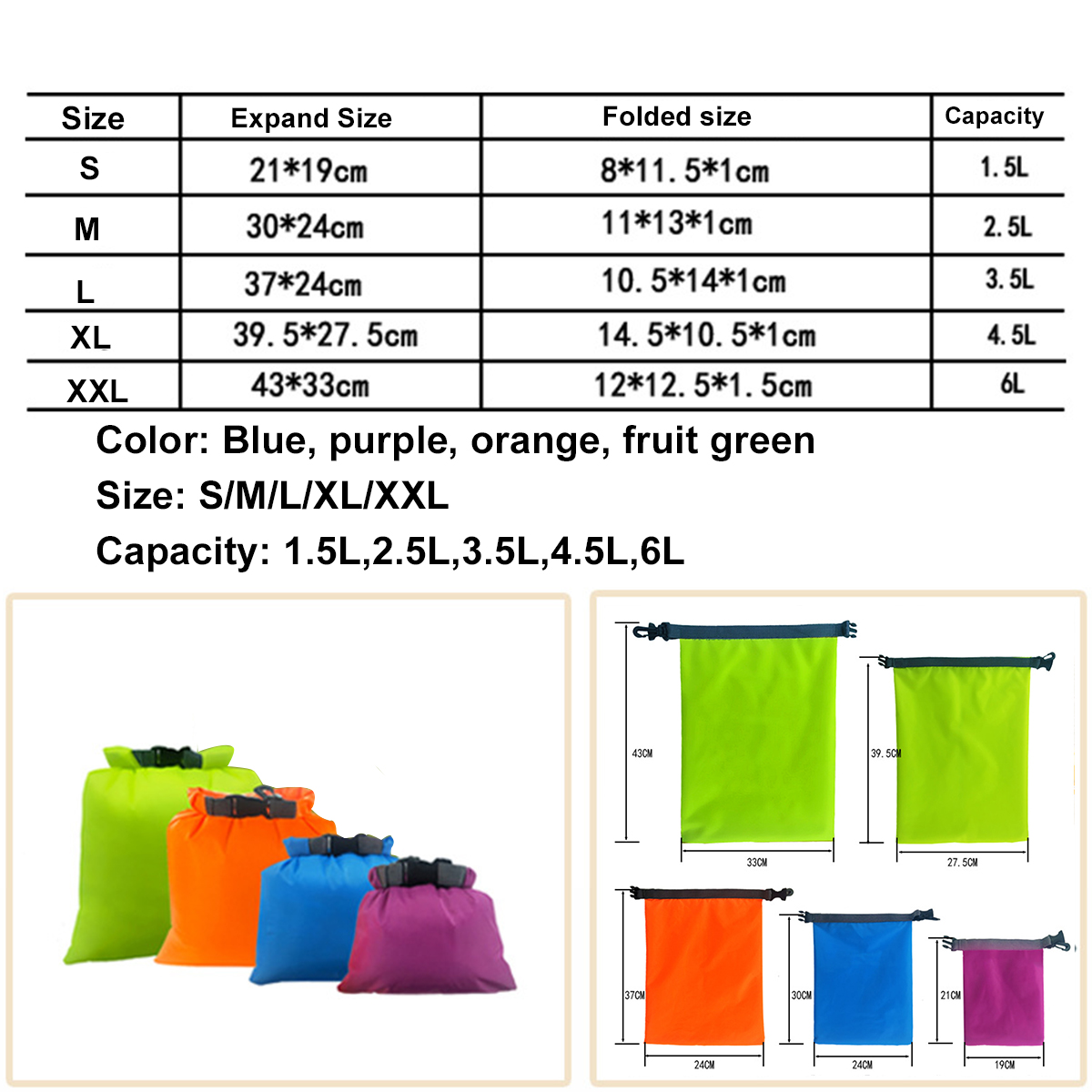 5PCS-Waterproof-Drifting-Storage-Bag-Multi-Function-Upstream-Waterproof-Bag-Kayak-Drying-Bag-1525354-1698632-2