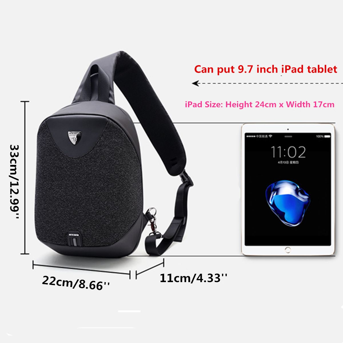 8L-Men-Women-Anti-Theft-Sling-Chest-Bag-Pack-Outdoor-Sport-Travel-Tablet-Shoulder-Handbag-1278710-2