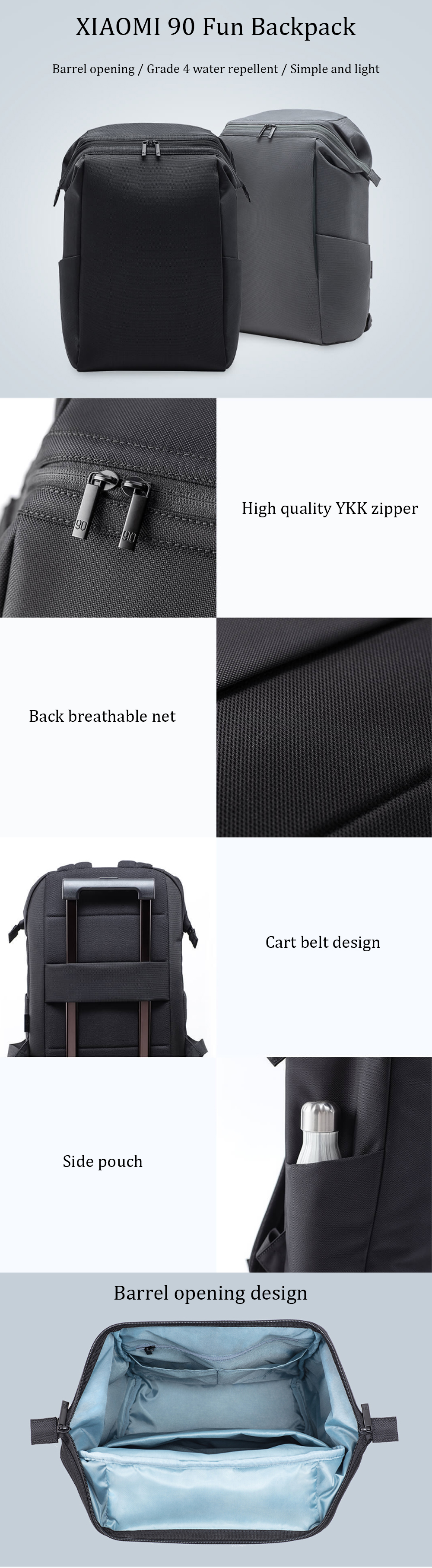 90FUN-Backpack-156inch-Laptop-Bag-IPX4-Waterproof-Travel-Leisure-Shoulder-Bag-for-Camping-Business-T-1739732-1