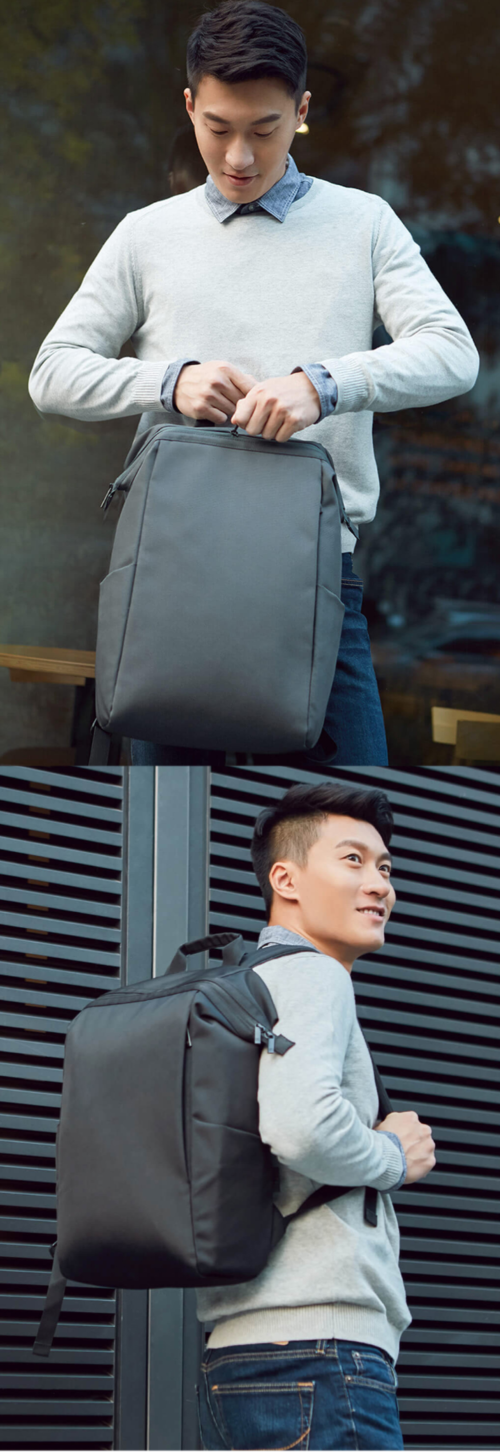 90FUN-Backpack-156inch-Laptop-Bag-IPX4-Waterproof-Travel-Leisure-Shoulder-Bag-for-Camping-Business-T-1739732-4