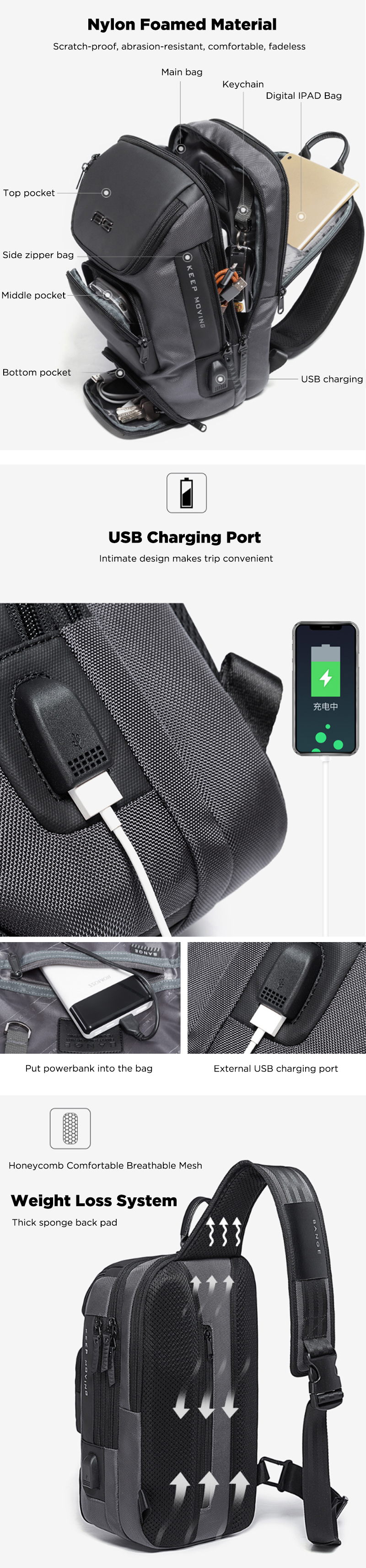 BANGE-BG-7086-8L-Men-Sling-Bag-with-USB-Charging-Port-Oxford-Cloth-Chest-Shoulder-Crossbody-Bag-Oxfo-1604616-2