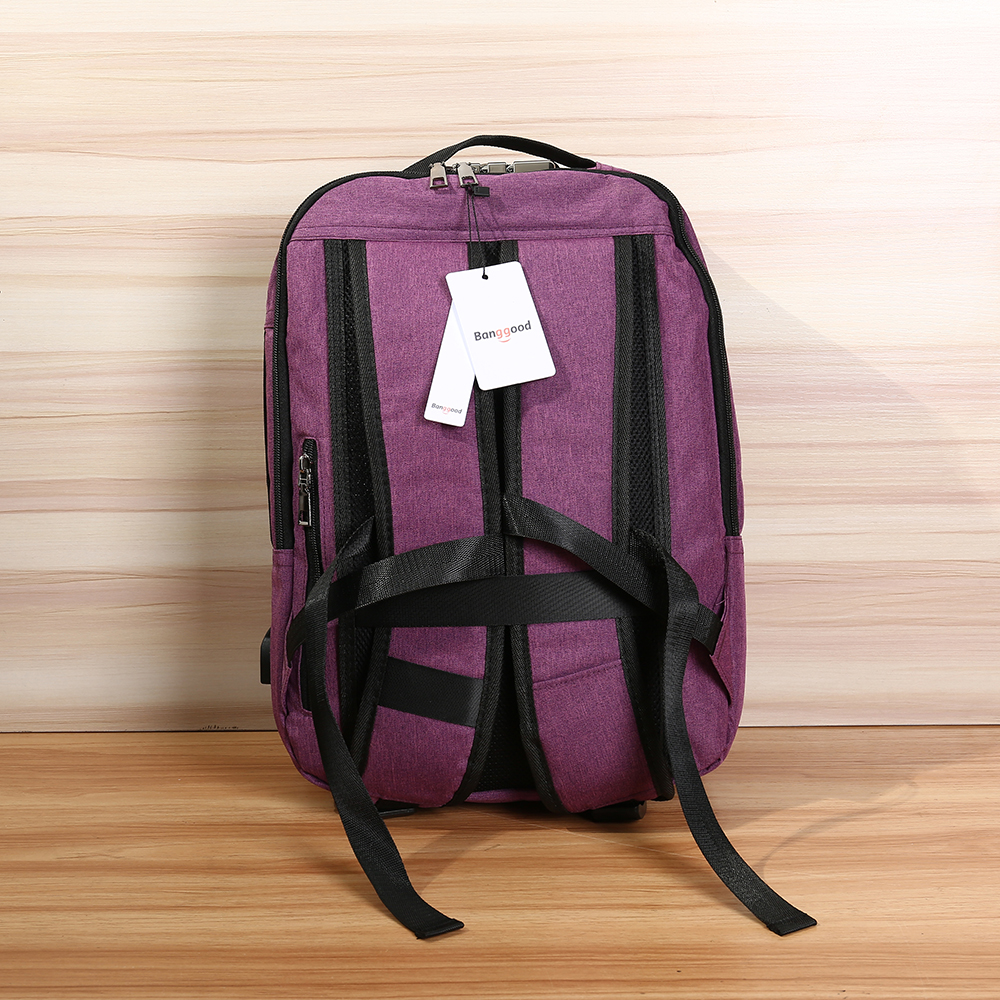 Bang-good-17L-Anti-theft-Men-Women-Laptop-Notebook-Backpack-USB-Charging-Port-Lock-Travel-School-Bag-1278887-2