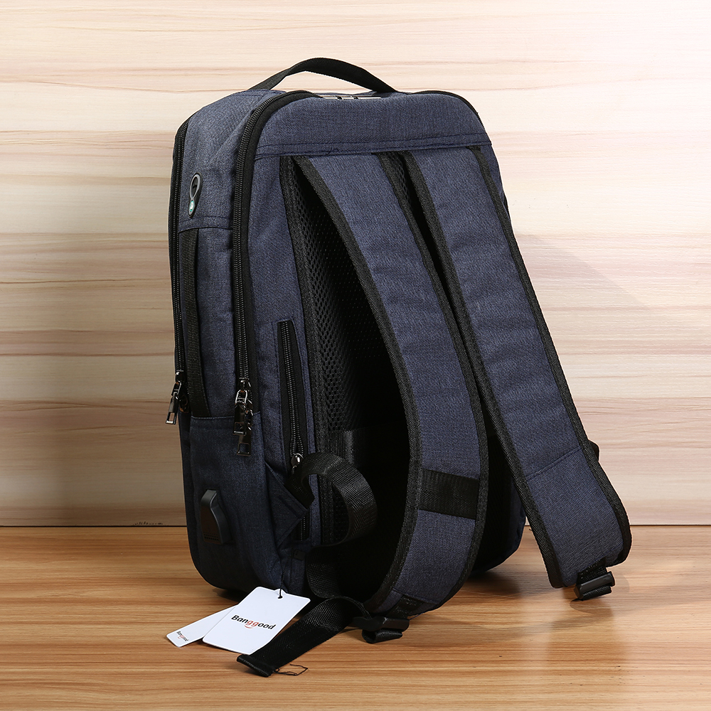 Bang-good-17L-Anti-theft-Men-Women-Laptop-Notebook-Backpack-USB-Charging-Port-Lock-Travel-School-Bag-1278887-3