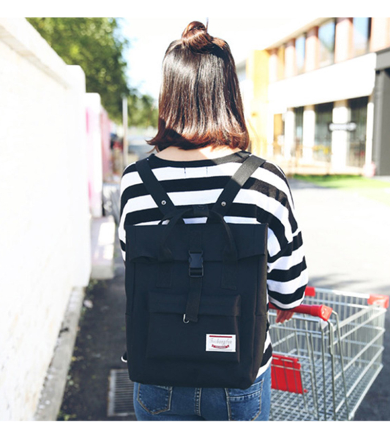 Banggood-10L-Canvas-Backpack-Student-School-Bag-Travel-Camping-Handbag-Shoulder-Pack-Shopping-Tote-1361055-2