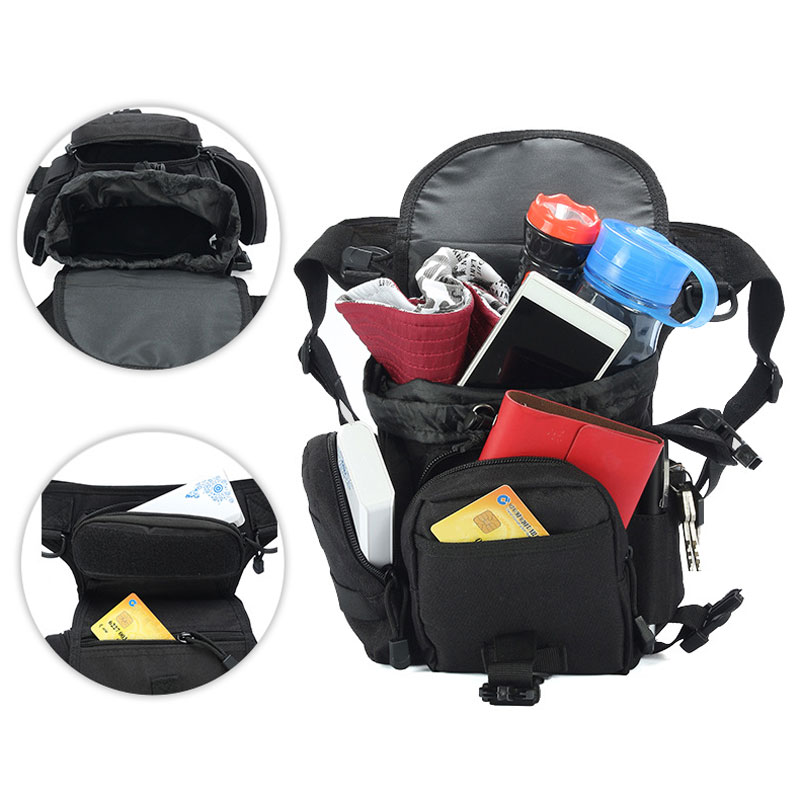 Canvas-Waterproof-Tactical-Bag-Waist-Pack-Leg-Bag-Camping-Hiking-Hunting-Belt-Bag-1618500-6