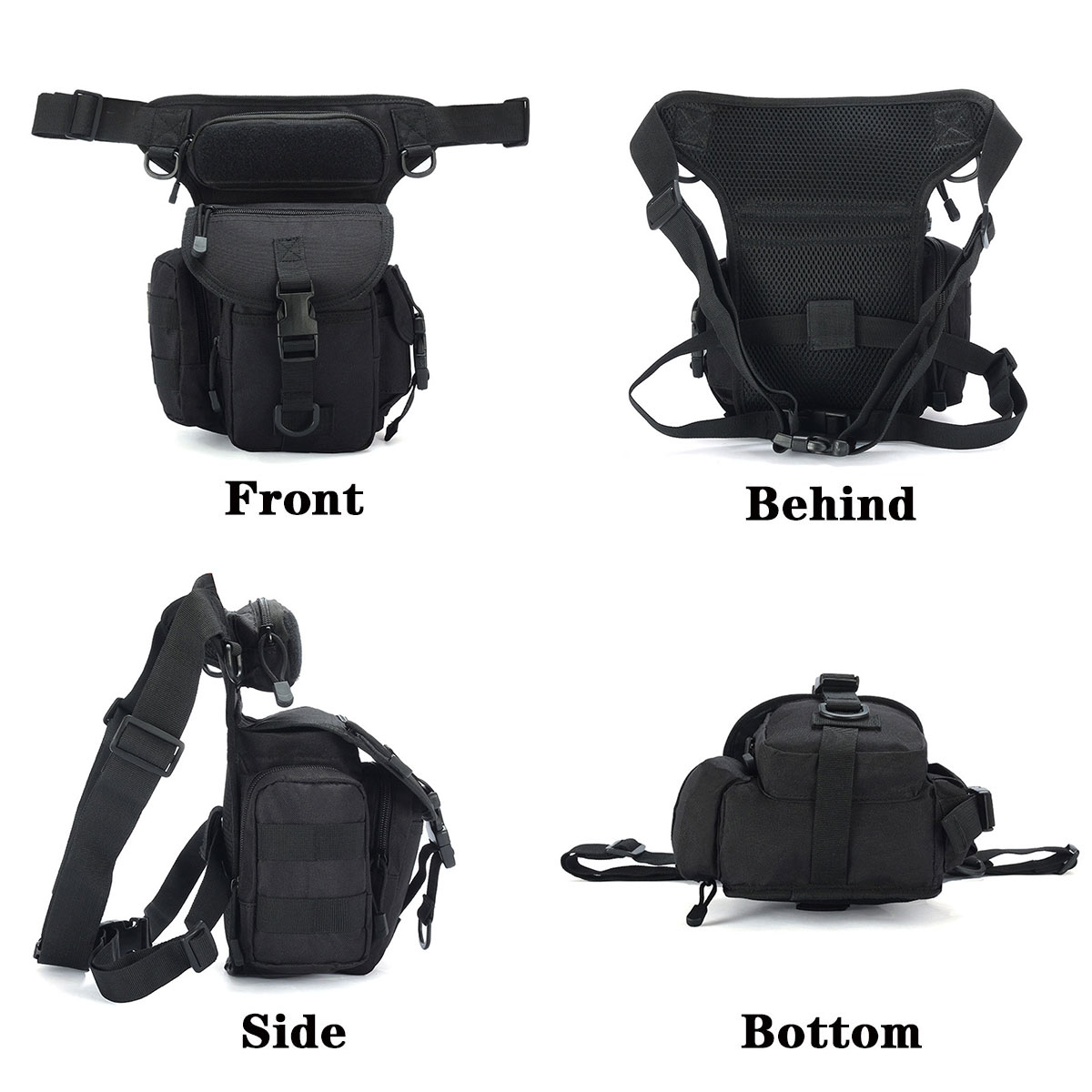 Canvas-Waterproof-Tactical-Bag-Waist-Pack-Leg-Bag-Camping-Hiking-Hunting-Belt-Bag-1618500-7