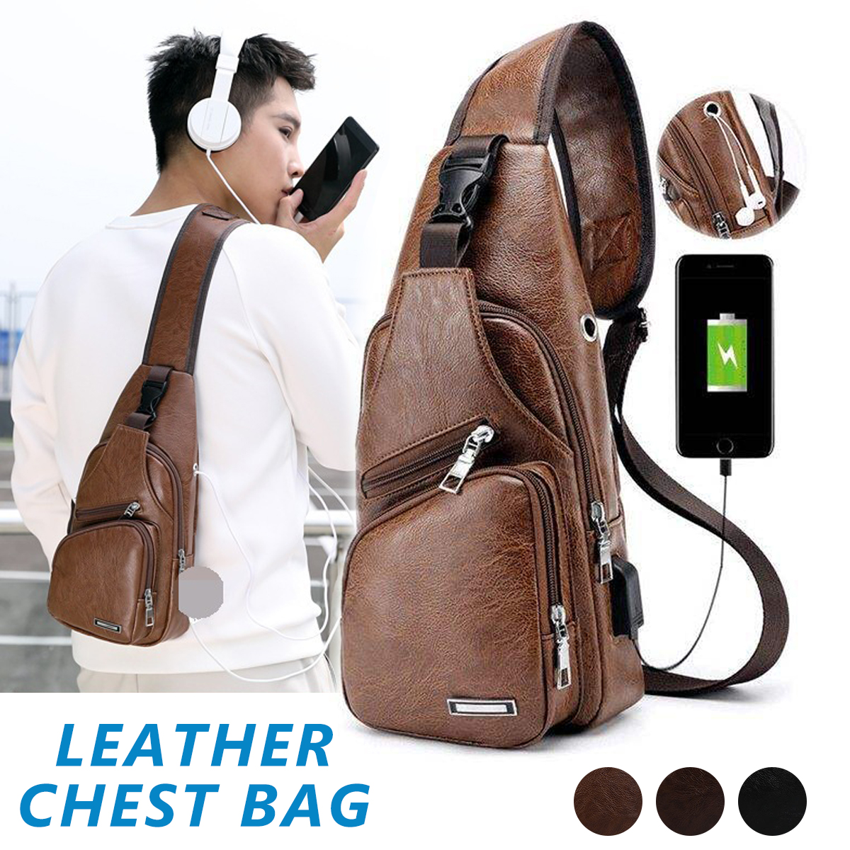 Casual-Outdoor-Travel-USB-Charging-Port-Sling-Bag-Leather-Chest-Bag-Crossbody-Bag-1637756-1