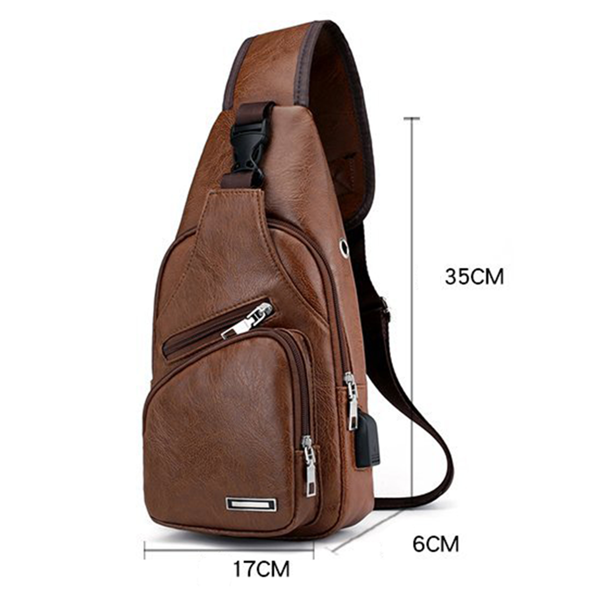 Casual-Outdoor-Travel-USB-Charging-Port-Sling-Bag-Leather-Chest-Bag-Crossbody-Bag-1637756-7