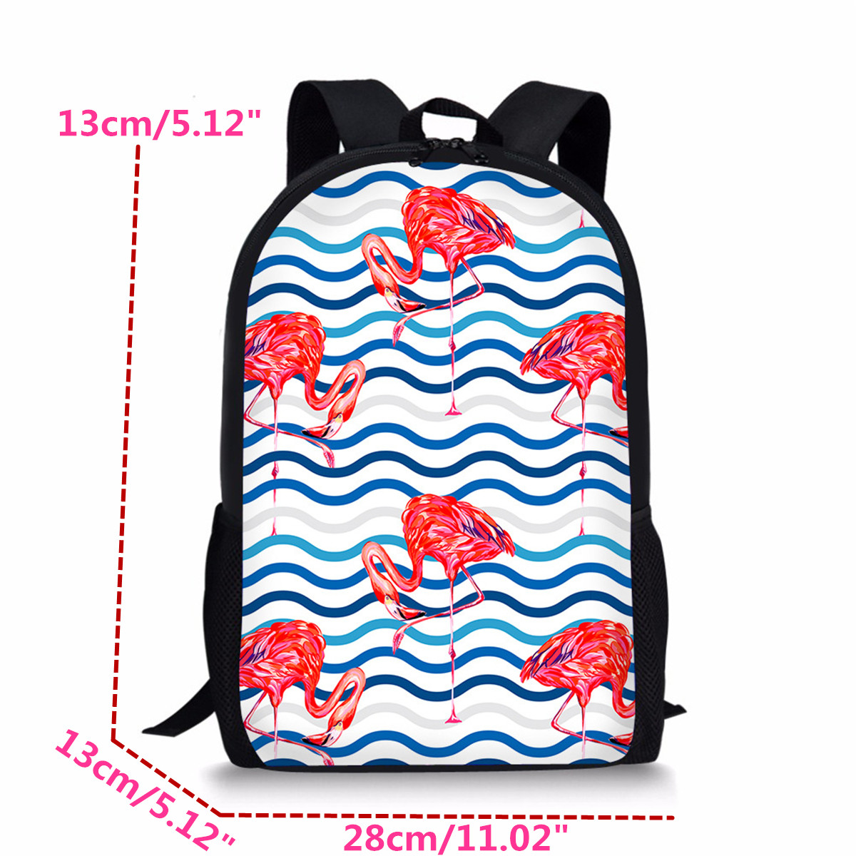 Flamingo-Backpack-Student-Travel-School-College-Shoulder-Bag-Handbag-Camping-Rucksack-1390454-2