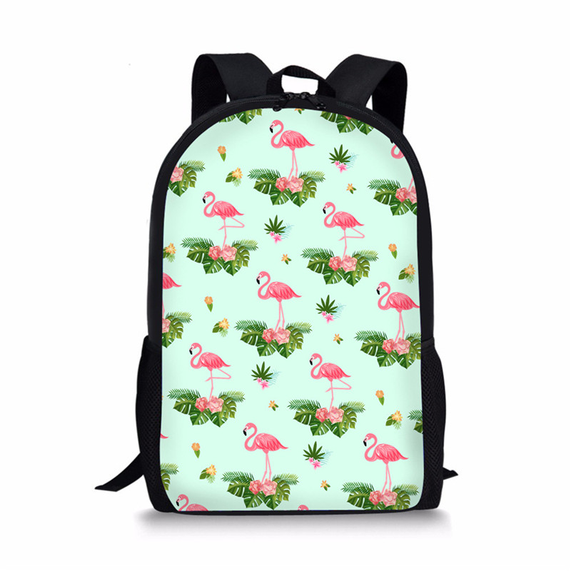 Flamingo-Backpack-Student-Travel-School-College-Shoulder-Bag-Handbag-Camping-Rucksack-1390454-10