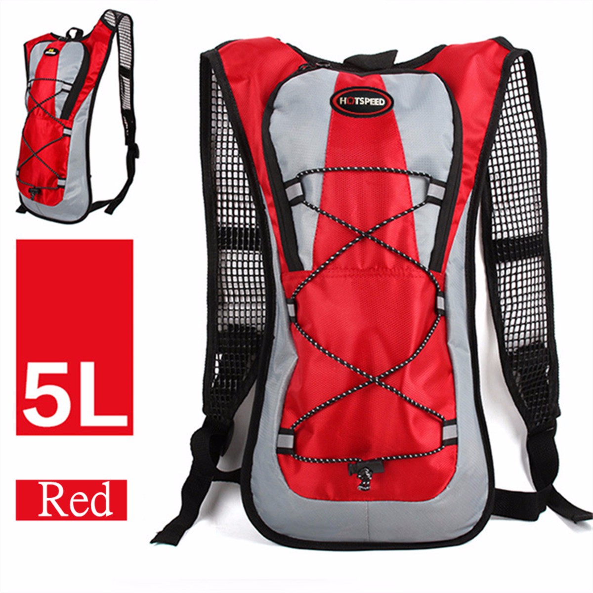 IPRee-5L-Running-Hydration-Backpack-Rucksack-2L-Straw-Water-Bladder-Bag-For-Hiking-Climbing-1126379-4