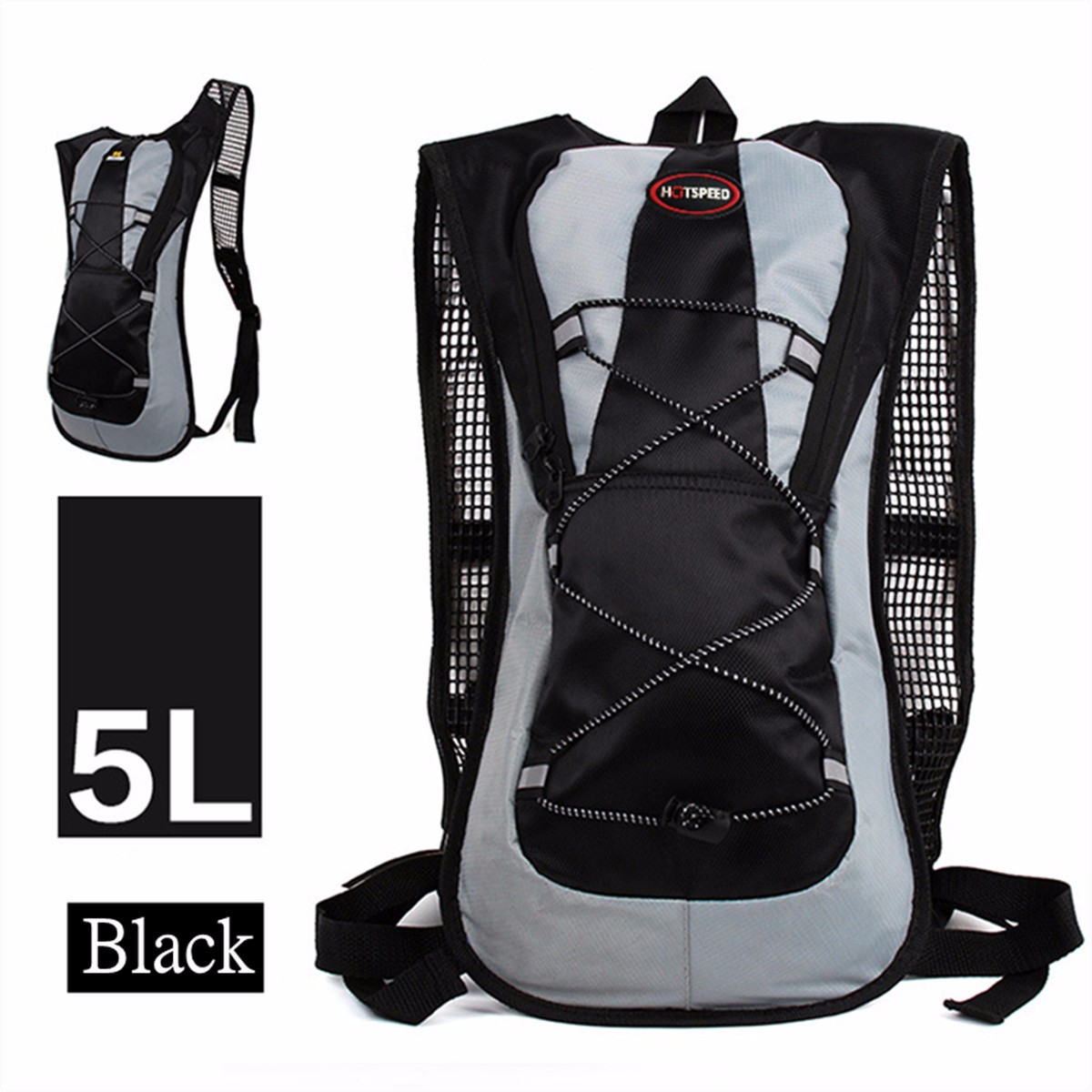 IPRee-5L-Running-Hydration-Backpack-Rucksack-2L-Straw-Water-Bladder-Bag-For-Hiking-Climbing-1126379-5