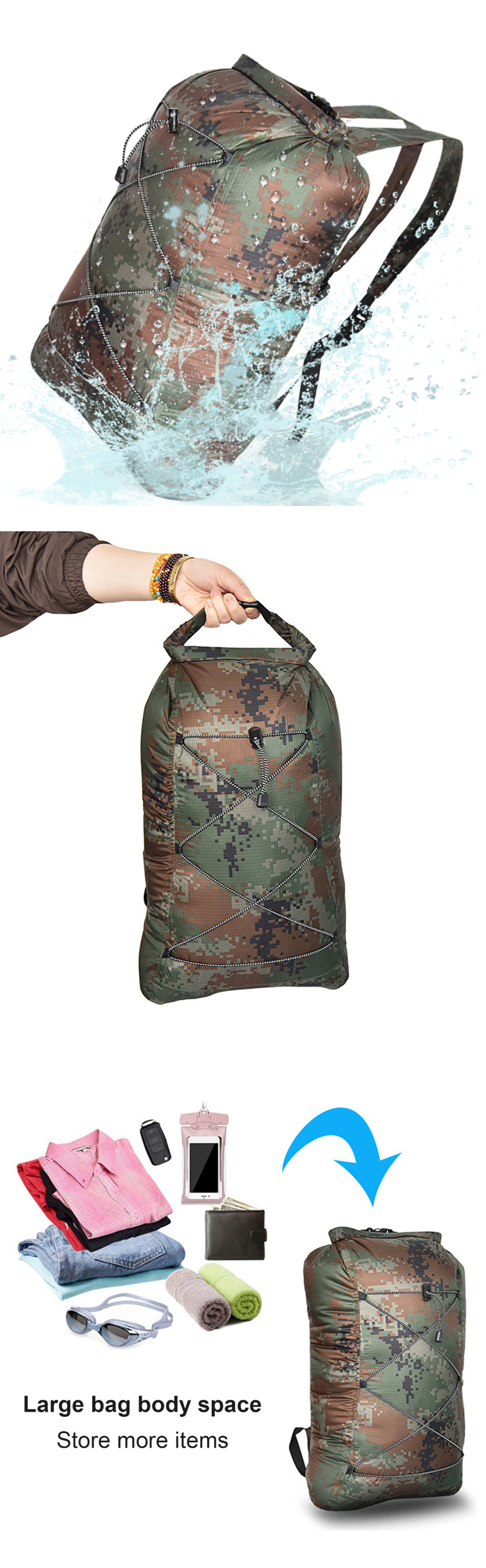 IPReereg-23L-Waterproof-Backpack-Lightweight-Folding--Swimming-Moisture-Proof-Storage-Bag-Outdoor-Ca-1843904-2