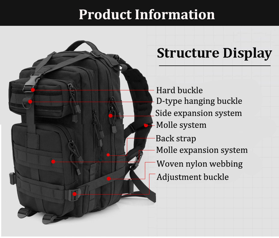 IPReereg-30L-Outdoor-Tactical-Backpack-600D-Nylon-Waterproof-Camouflage-Trekking-Rucksack-1249691-4