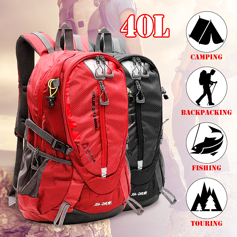 IPReereg-40L-Waterproof-Nylon-Sports-Backpack-Men-Women-Unisex-Rucksack-for-Travel-Hiking-Climbing-C-1105598-6