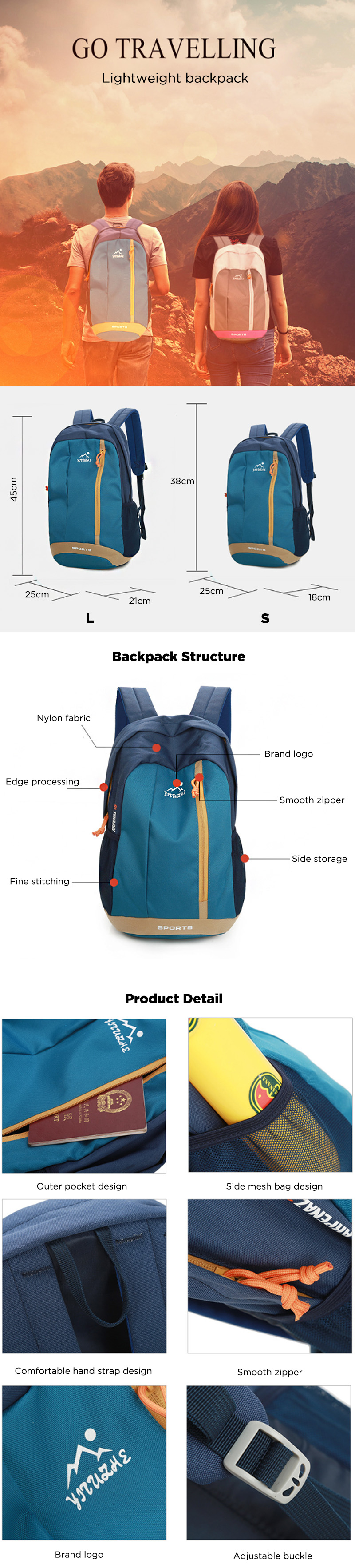 IPReereg-Men-20L-Backpack-Outdoor-Sport-Shoulder-Bag-Waterproof-Storage-Bag-1599377-1