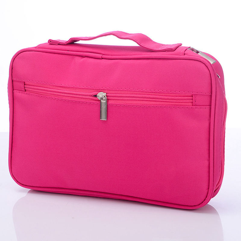 IPReereg-Nylon-Women-Travel-Cosmetic-Bag-Waterproof-Makeup-Tool-Storage-Finishing-Handbag-Organizer--1414252-8