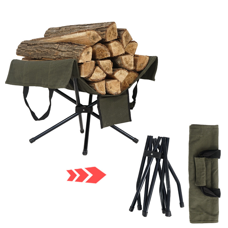 IPReereg-Outdoor-Campfire-Firewood-Rack-Collection-Bag-Aluminum-Alloy-Lightweight-Camping-Portable-F-1876973-5