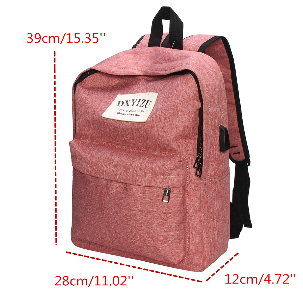 IPReetrade-Men-Women-USB-Charging-Backpack-Laptop-Bag-Travel-School-Book-Rucksack-1165838-2