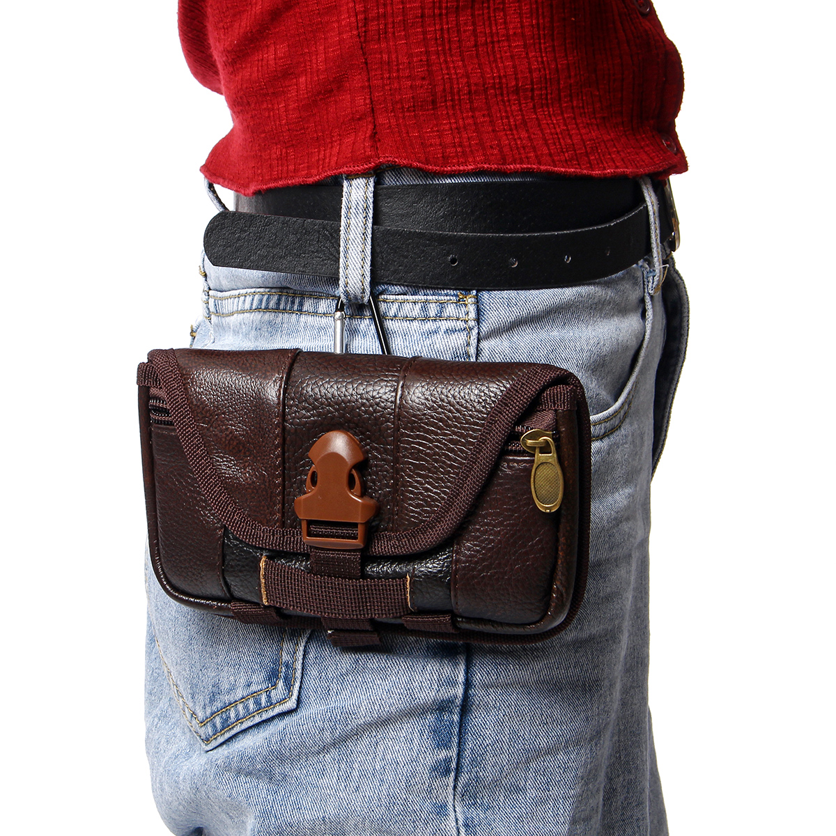 Leather-Waist-Bag-Wallet-Coin-Storage-Bag-Double-Layer-Pack-Phone-Bag-1566790-2
