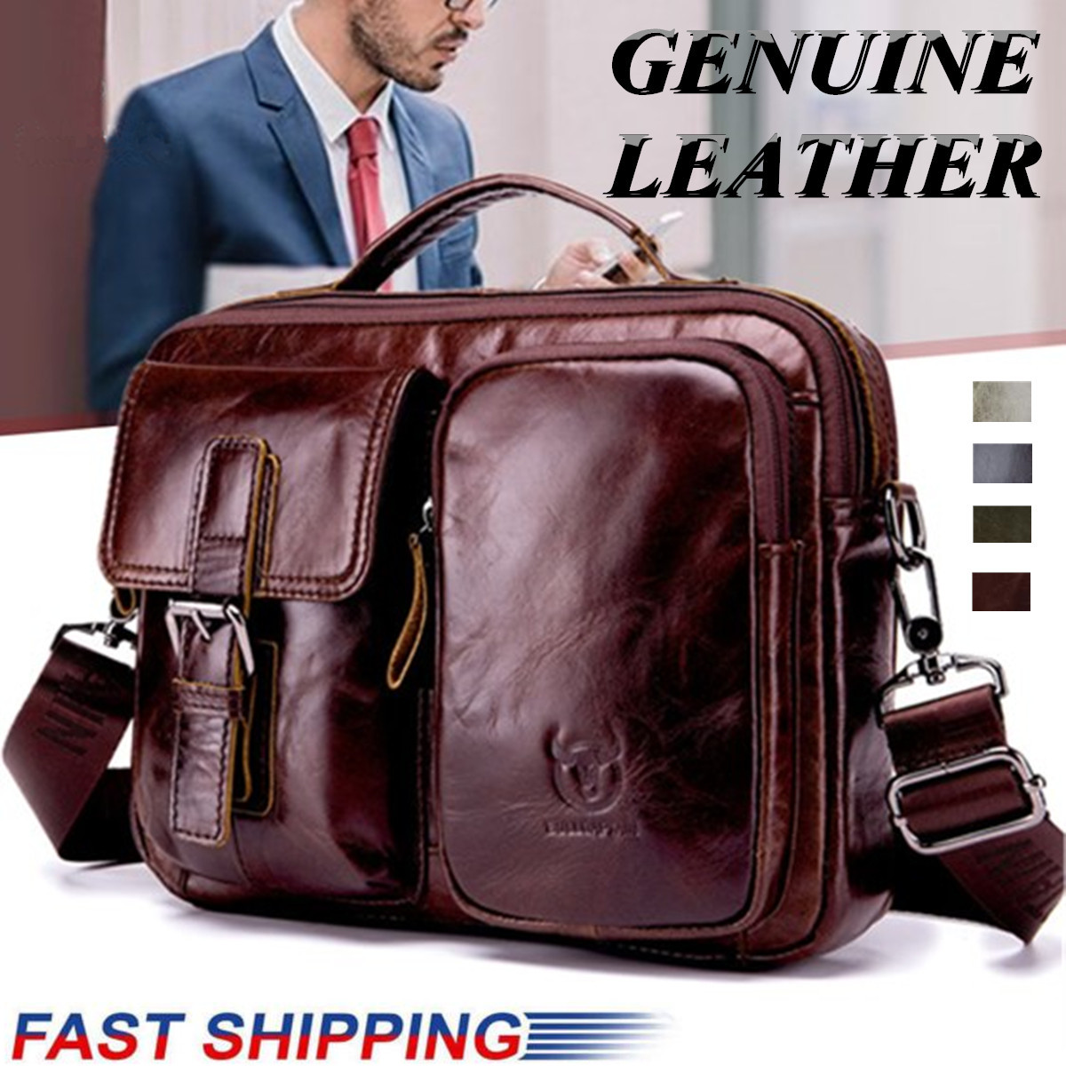 Men-Genuine-Leather-Briefcase-Shoulder-Bag-Business-Travel-Messenger-Crossbody-Laptop-Handbag-1507223-1