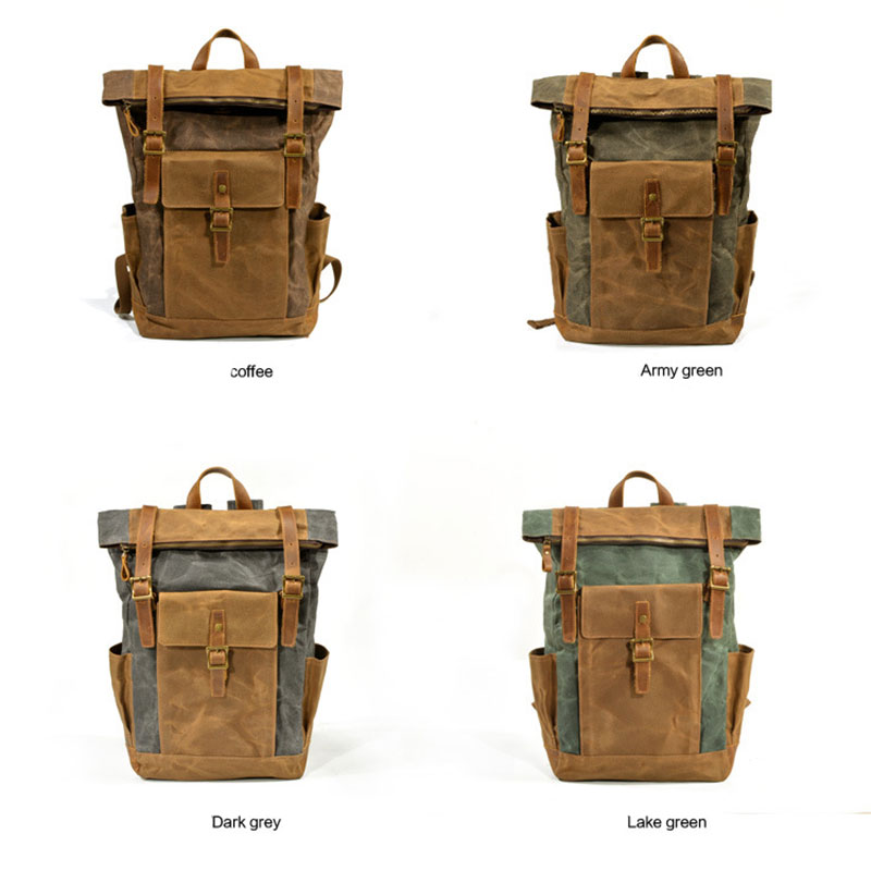Men-Women-Travel-Vintage-Backpack-Canvas-Waterproof-Outdoor-Large-Capacity-Backpack-Unisex-Camping-1354493-2