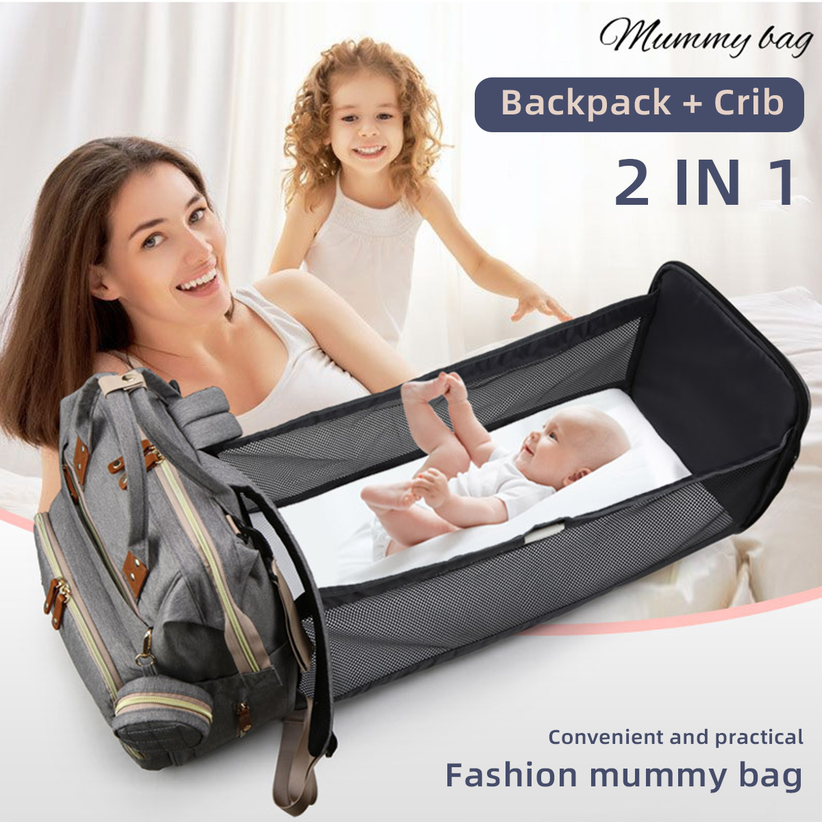 Mummy-Backpack-USB-Port-Folding-Bed-Diaper-Bag-Multifunction-Outdoor-Travel-1836767-1