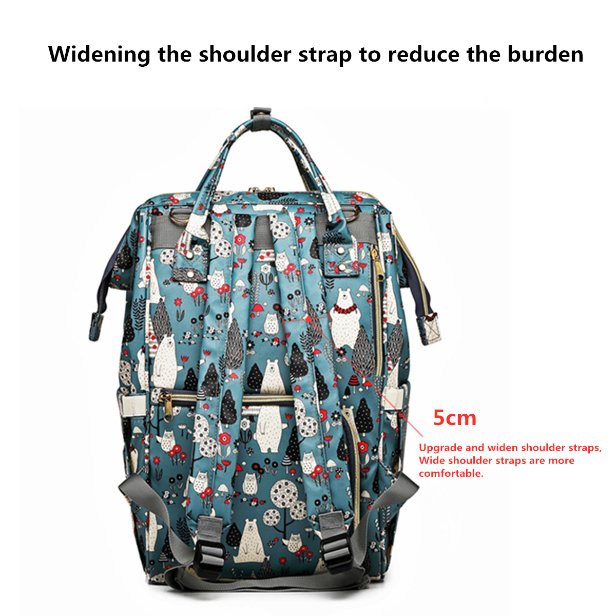 Mummy-Bag-Multi-function-Large-capacity-Backpack-Expectant-Travel-Outdoor-Maternal-and-Child-Package-1416129-8