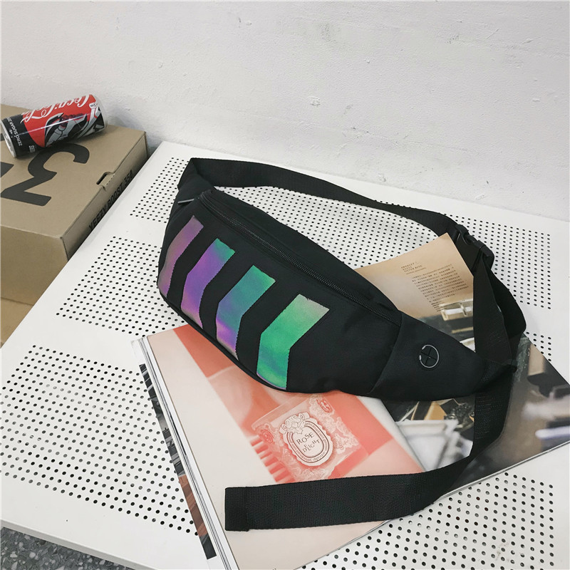Nylon-Reflective-Chest-Bag-Crossbody-Bag-Travel-Shoulder-Bag-Fishing-Hunting-Storage-Bag-1615298-1