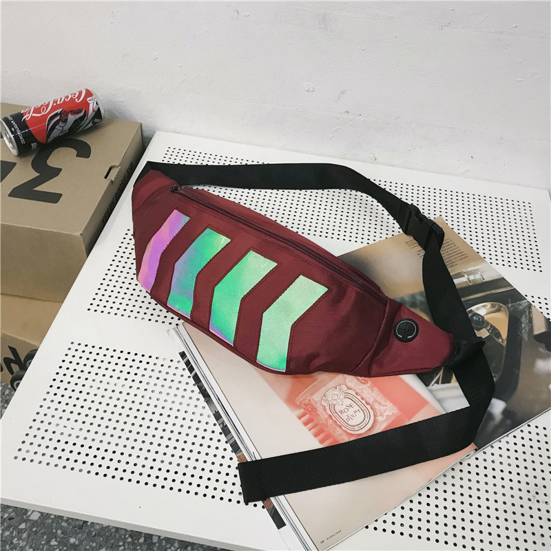Nylon-Reflective-Chest-Bag-Crossbody-Bag-Travel-Shoulder-Bag-Fishing-Hunting-Storage-Bag-1615298-3