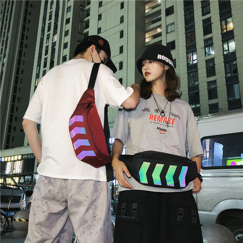 Nylon-Reflective-Chest-Bag-Crossbody-Bag-Travel-Shoulder-Bag-Fishing-Hunting-Storage-Bag-1615298-8