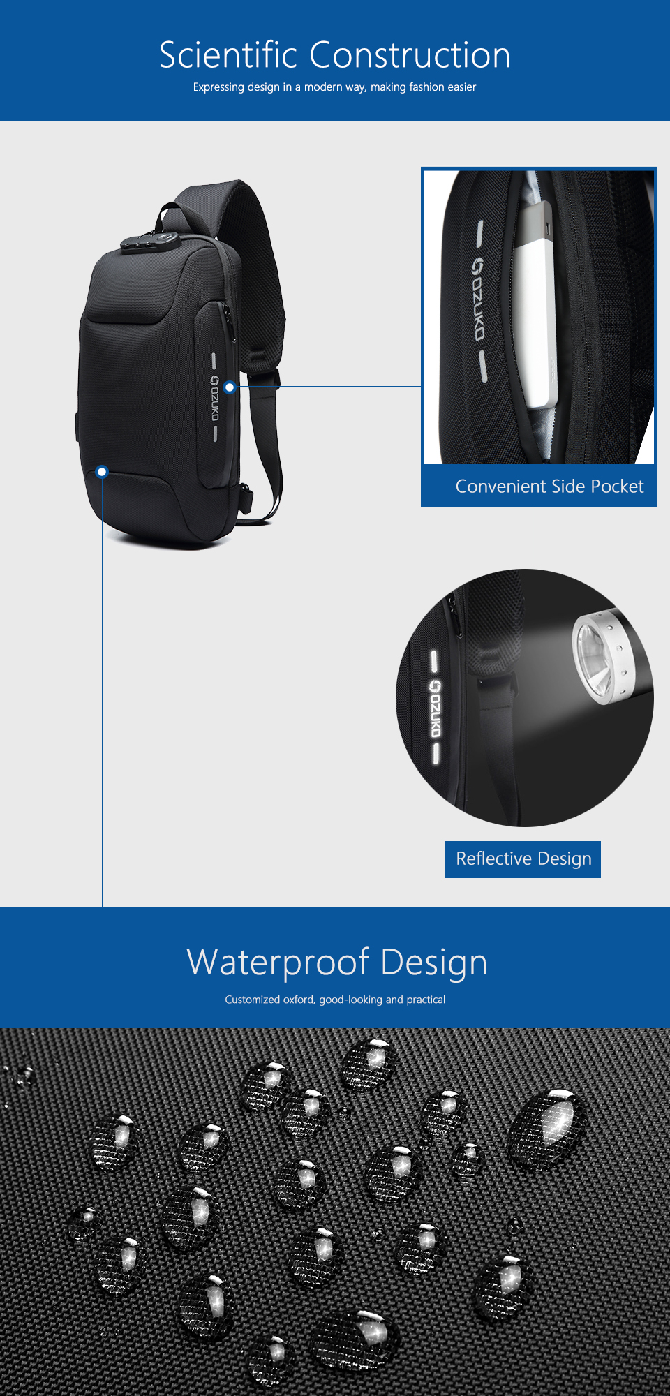OZUKO-Chest-Bag-USB-External-Charging-Anti-theft-Crossbody-Bag-Waterproof-Shoulder-Bag-for-Camping-T-1571479-6