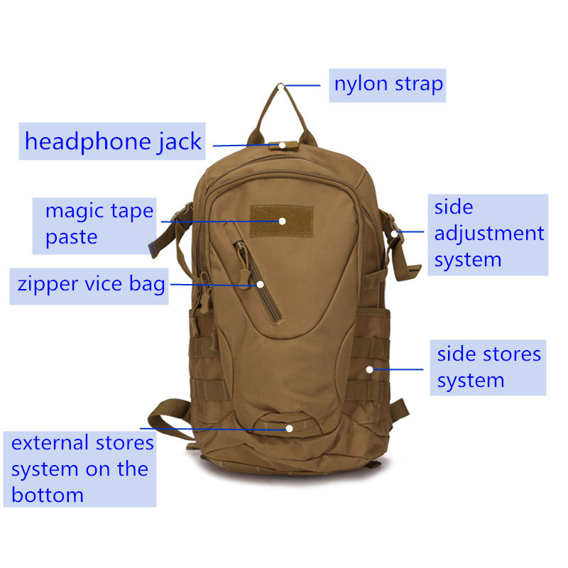 Outdoor-20L-Backpack-Rucksack-Camping-Hiking-Travel-Shoulder-Bag-Pack-989840-8