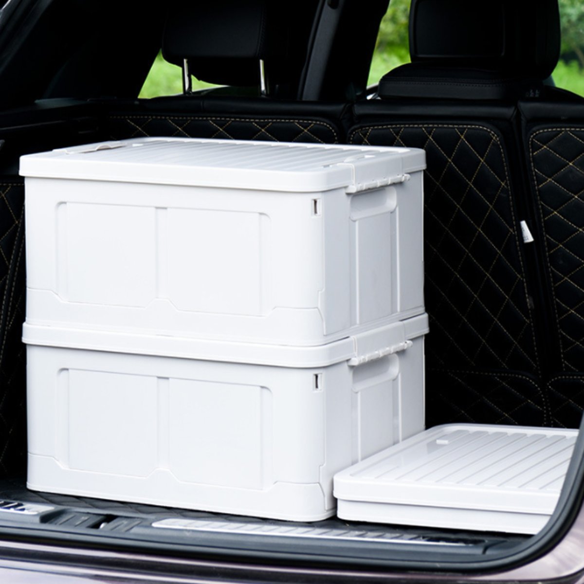 Outdoor-25L-Plastic-Folding-Car-Trunk-Storage-Box-Travel-Organizer-Holder-Interior-Big-Capacity-Bag-1622205-4