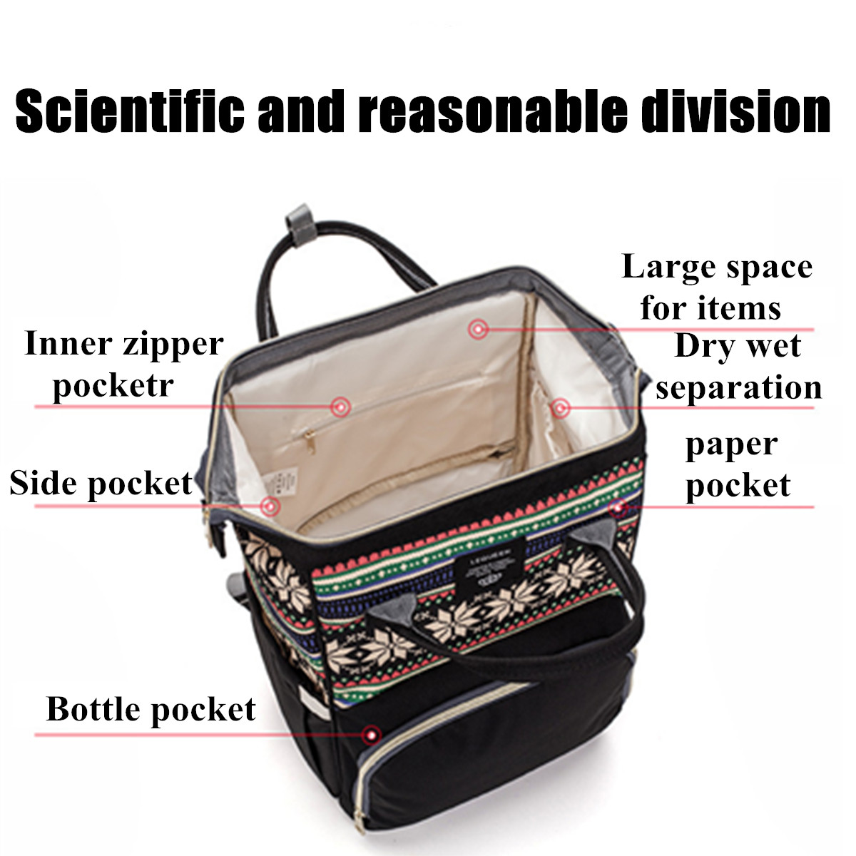 Outdoor-Mummy-Backpack-Nappy-Diaper-Bag-Travel-Storage-Bag-Vintage-Floral-Shoulder-Bag-1637111-4
