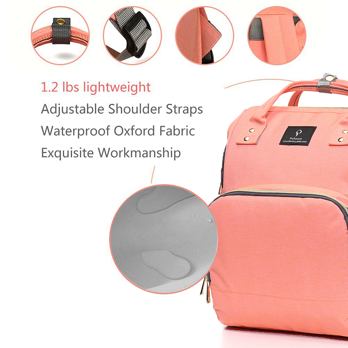 Pofunuo-Waterproof-Mummy-Baby-Diaper-Backpack-with-USB-Interface-Charging-Waterproof-Oxford-Diaper-N-1245692-4