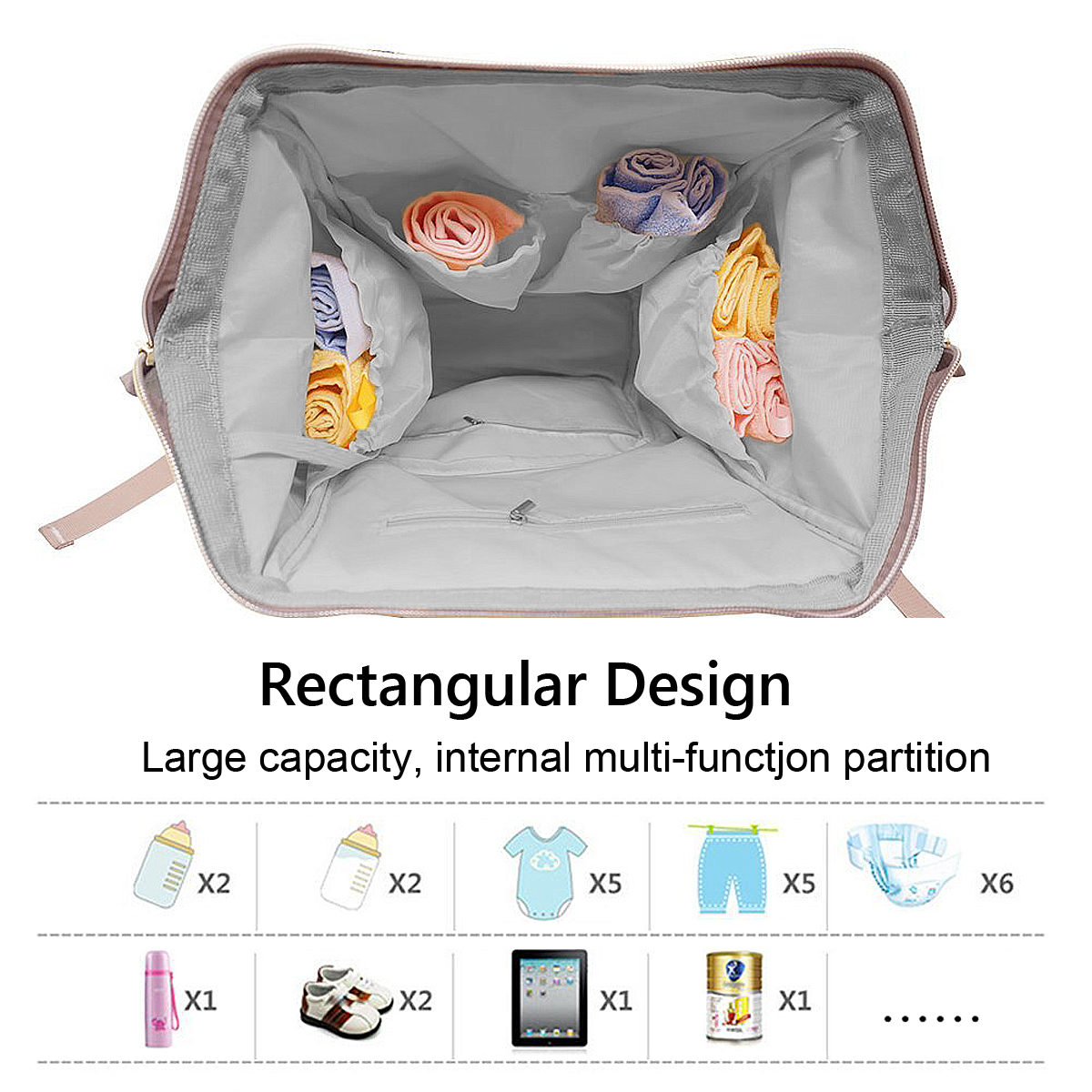 Pofunuo-Waterproof-Mummy-Baby-Diaper-Backpack-with-USB-Interface-Charging-Waterproof-Oxford-Diaper-N-1245692-7