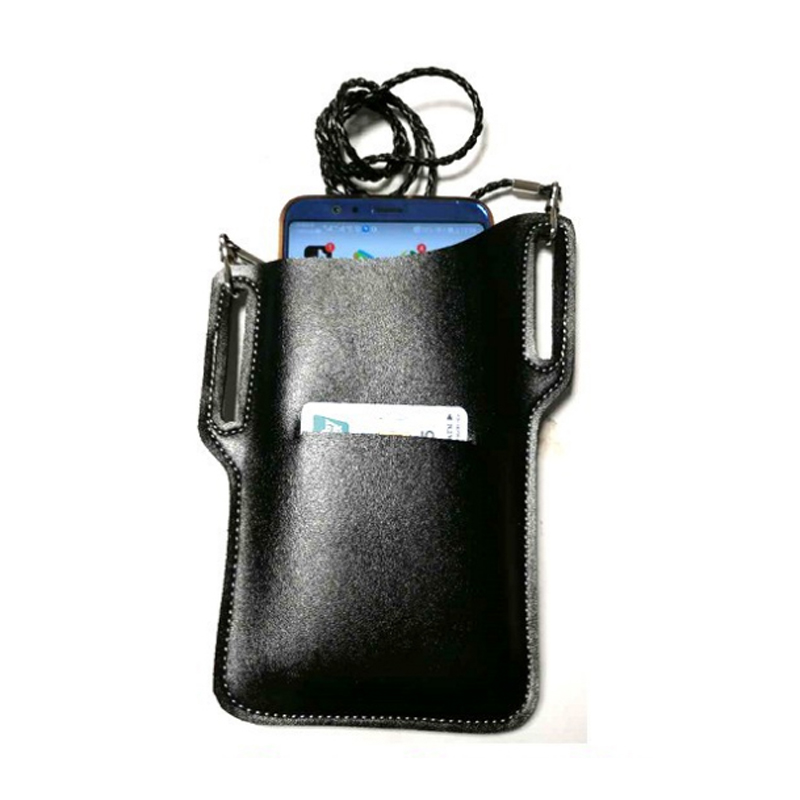 Portable-PU-Leather-Universal-Mobile-Phone-Car-Cover-Bag-Outdoor-Waterproof-Waist-Shoulder-Storage-P-1688016-5