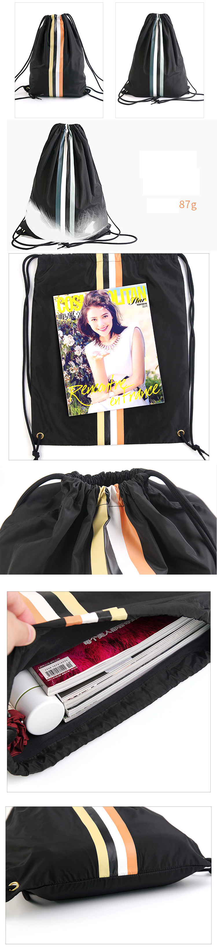 S-5296-Waterproof-Backpack-Portable-High-Capacity-Beam-Drawstring-Bag-Backpacks-Hiking-Sports-1302592-2
