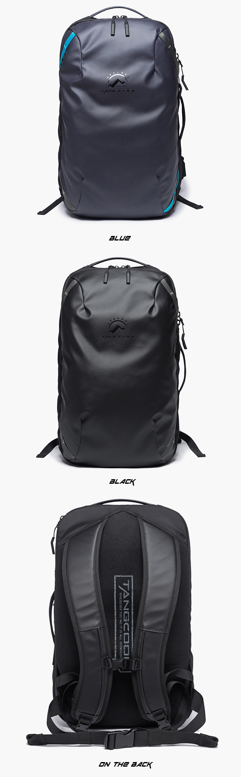 Tangcool-TC735-Men-Backpack-156inch-Laptop-Bag-Waterproof-Shoulder-Bag-Outdoor-Travel-Bag-1623279-4