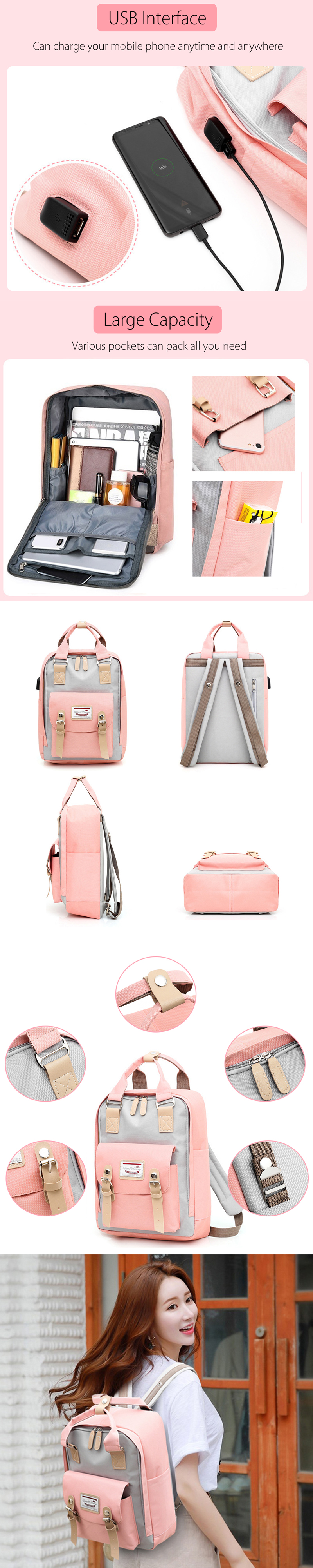 USB-Backpack-Student-School-Bag-Waterproof-Shoulder-Bag-Camping-Travel-1566078-2