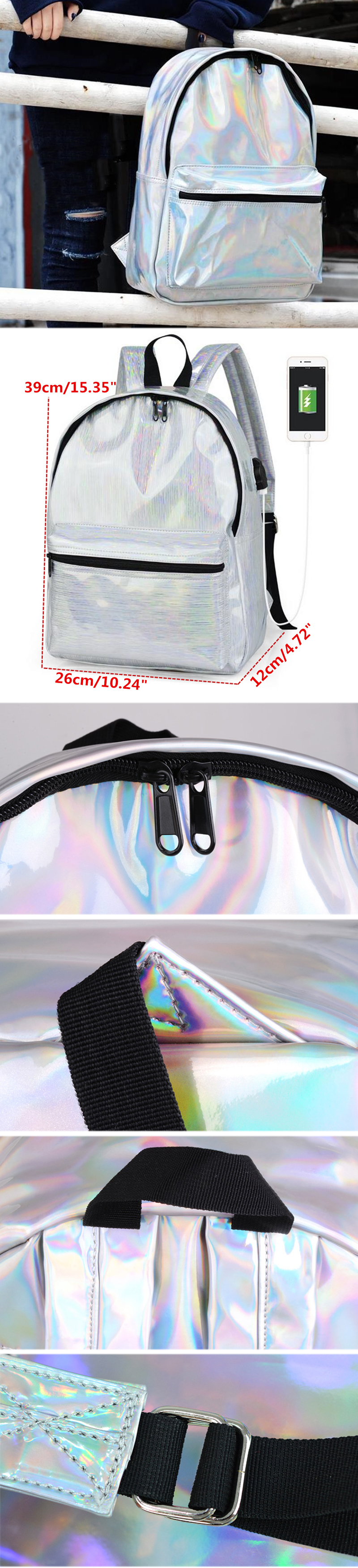 USB-PU-Backpack-Waterproof-14-Inch-Laptop-School-Bag-Camping-Travel-Pack-Shoulder-Bag-Handbag-1356669-1