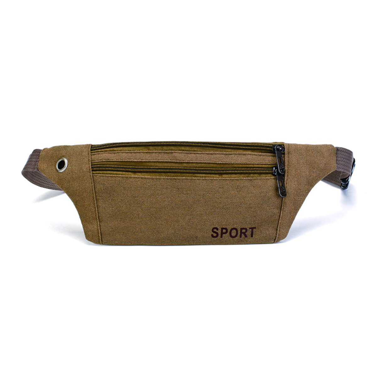 Unisex-Canvas-Waist-Bag-Waist-Belt-Bag-Fanny-Pack-Hip-Pouch-Travel-Sports-Phone-Pocket-1589828-4