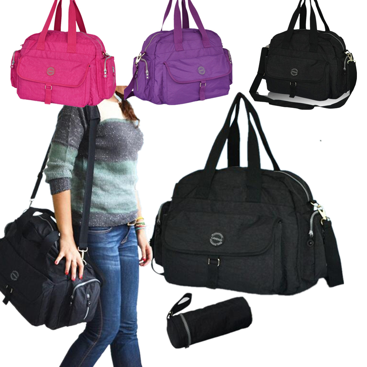 Waterproof-Large-Capacity-Tote-Shoulder-Bag-Handbag-for-Travel-Outdoor-Activities-1187834-1