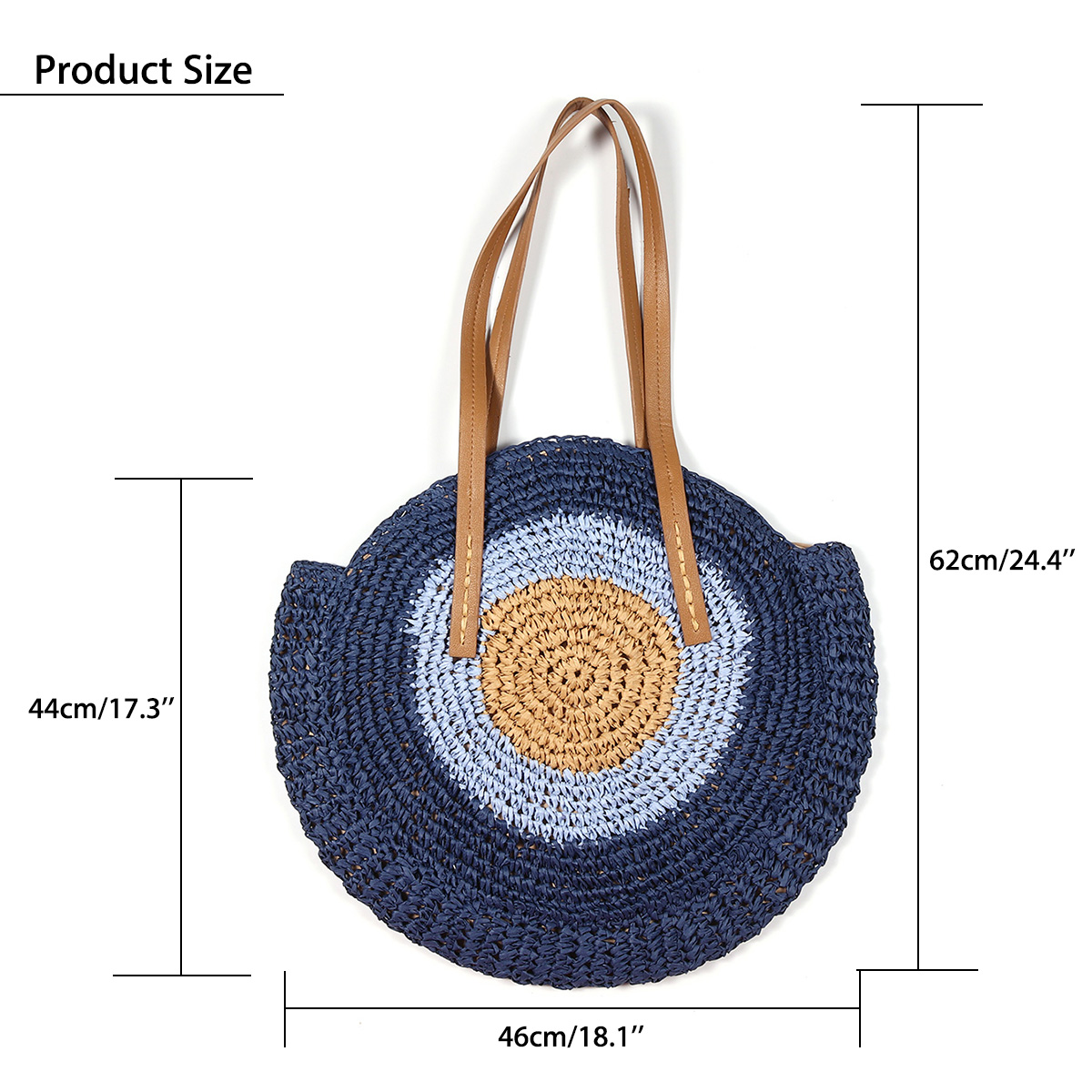 Women-Beach-Round-Straw-Bag-Bucket-Rattan-Woven-Handbag-Shoulder-Bag-Outdoor-Travel-1532626-2