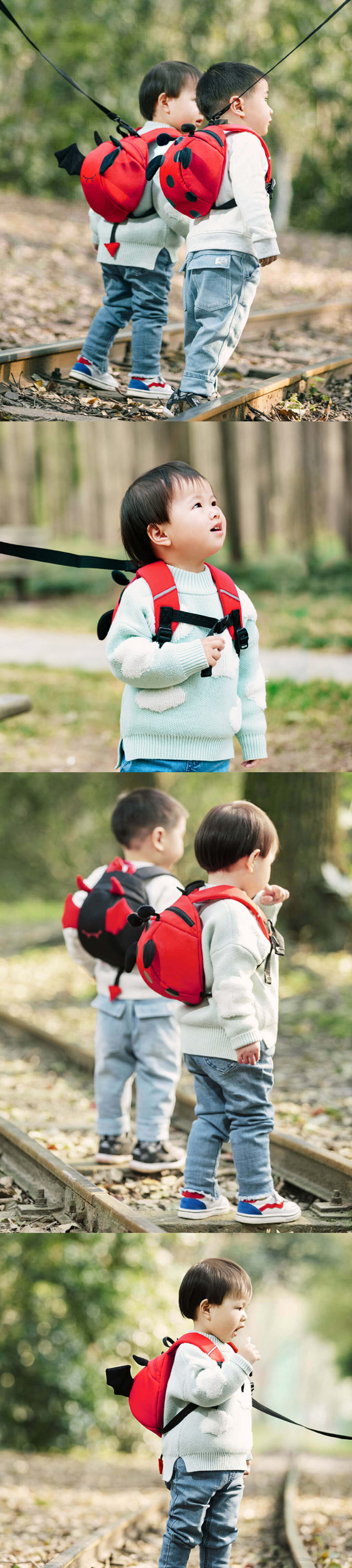 Xiaoyang-Anti-lost-Kids-Children-Backpack-Waterproof-Night-Reflective-School-Bag-Shoulder-Rucksack-1463487-3