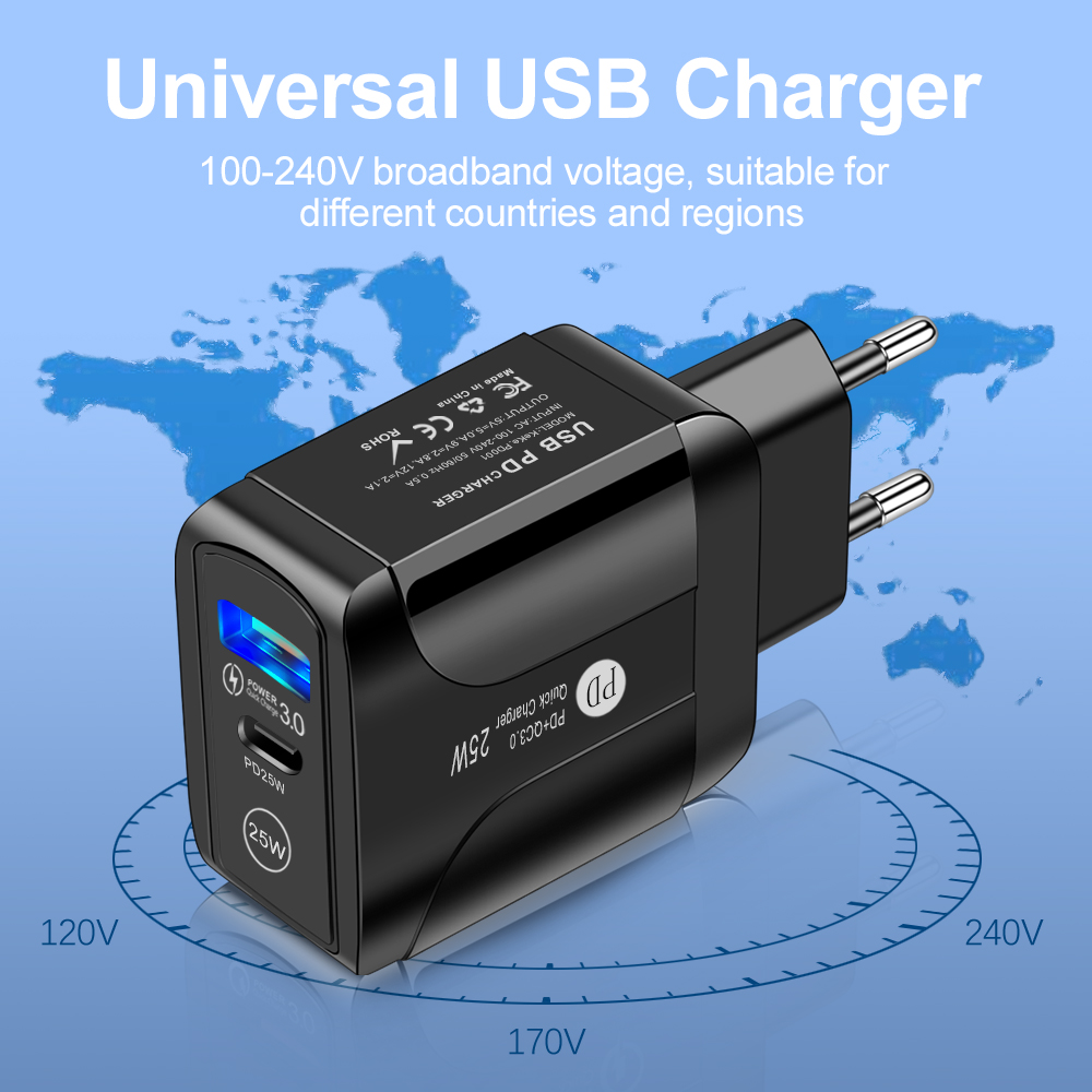 Bakeey-25W-2-Port-USB-PD-Charger-PD30-QC30-FCP-SCP-Fast-Charging-Wall-Charger-Adapter-EUUSUK-Plug-Fo-1902535-3